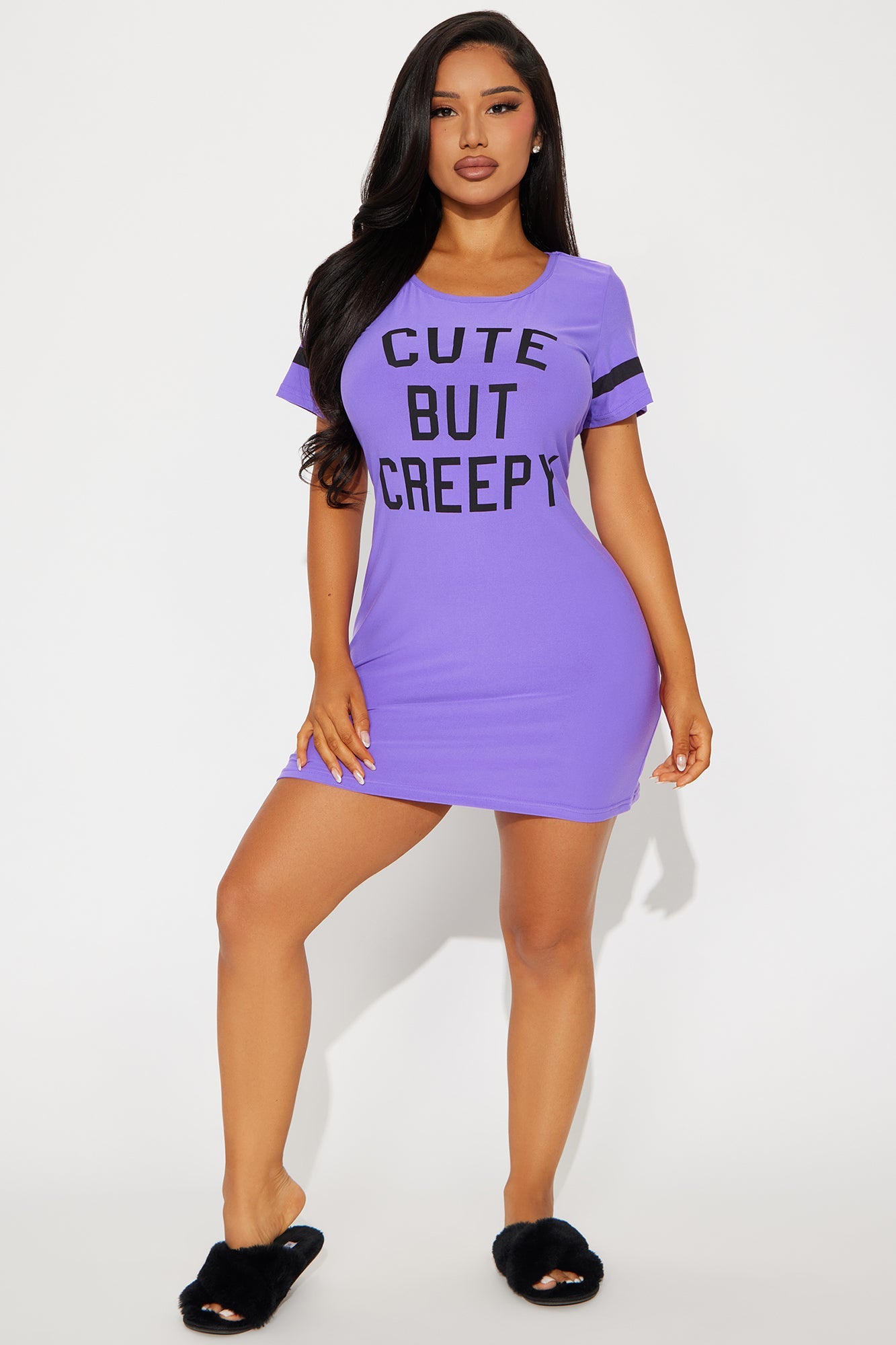 Cute But Creepy Halloween PJ Sleep Shirt - PLUS SIZES AVAILABLE