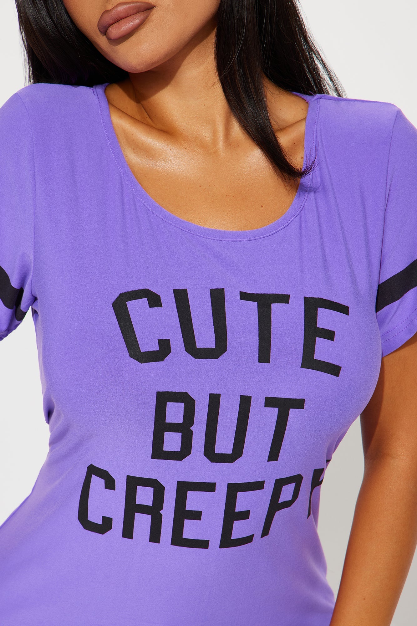 Cute But Creepy Halloween PJ Sleep Shirt - PLUS SIZES AVAILABLE