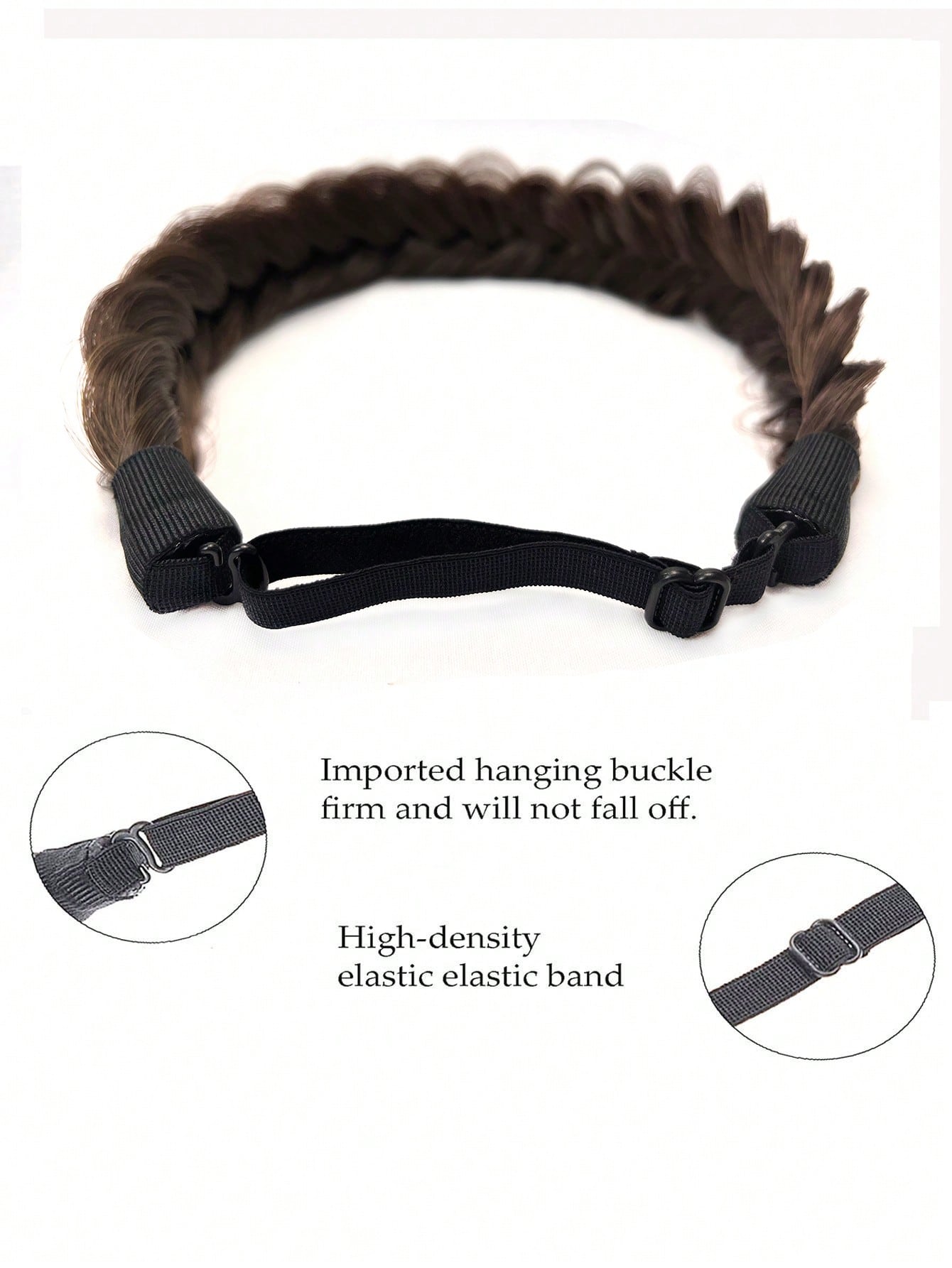 Braided Synthetic Hair Headband