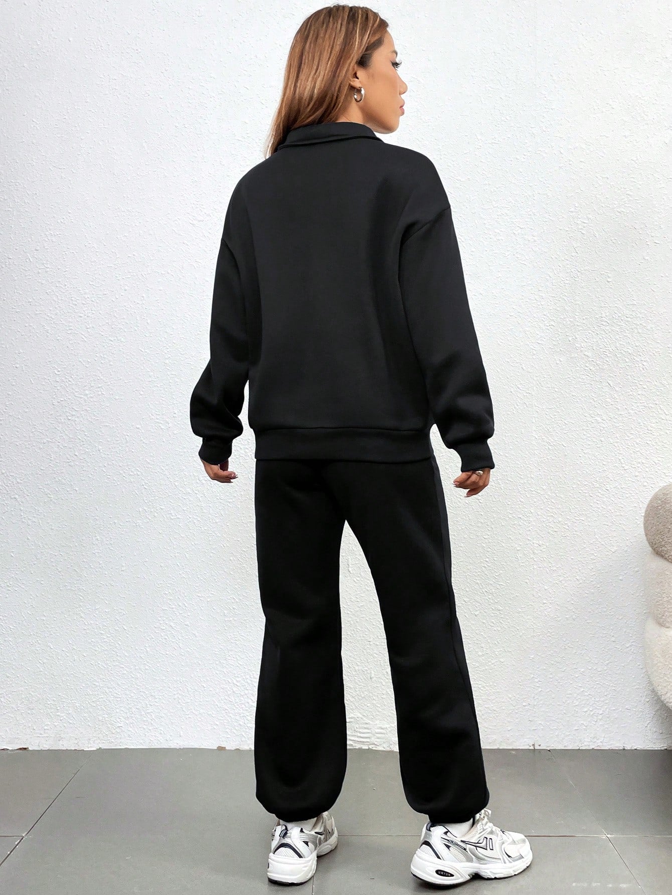 Lazy Day Drawstring Thermal Lined Hoodie & Sweatpants