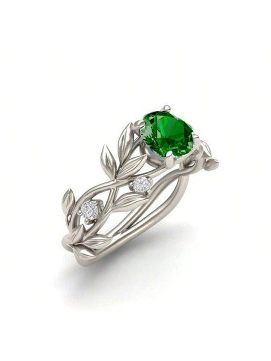 Princess Olive Leaf Ring Jewelry