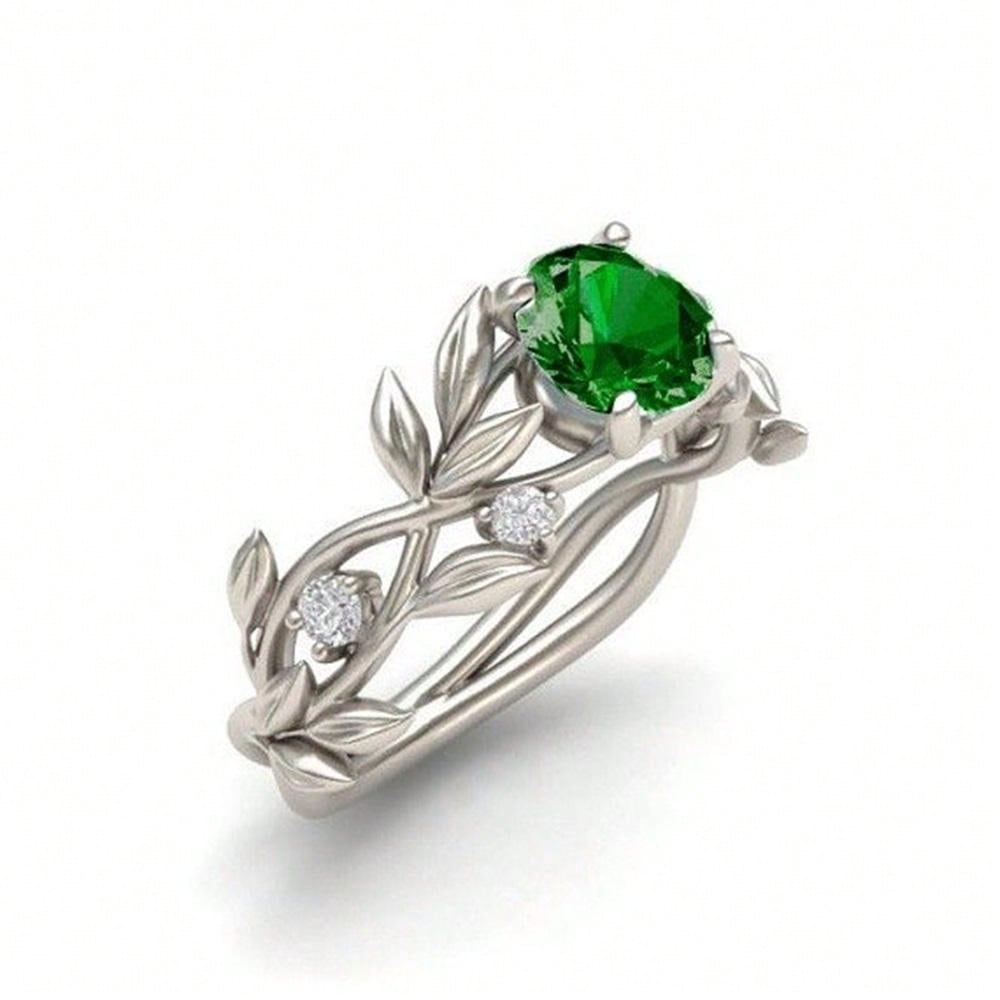 Princess Olive Leaf Ring Jewelry