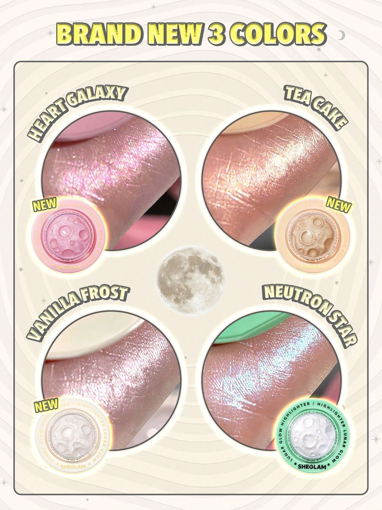 SHEGLAM Lunar Glow Highlighter Set