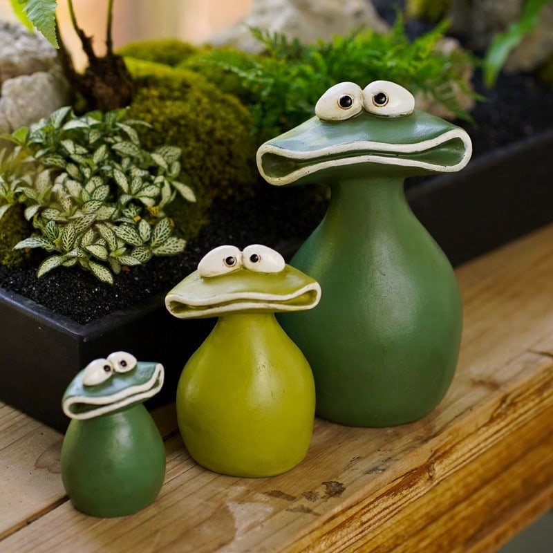 Big Mouth Frog Flower Pots
