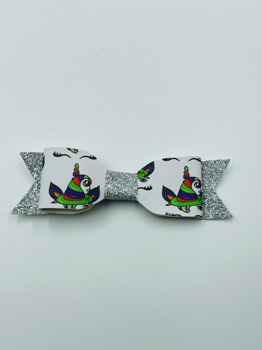 Unicorn Witch Bow