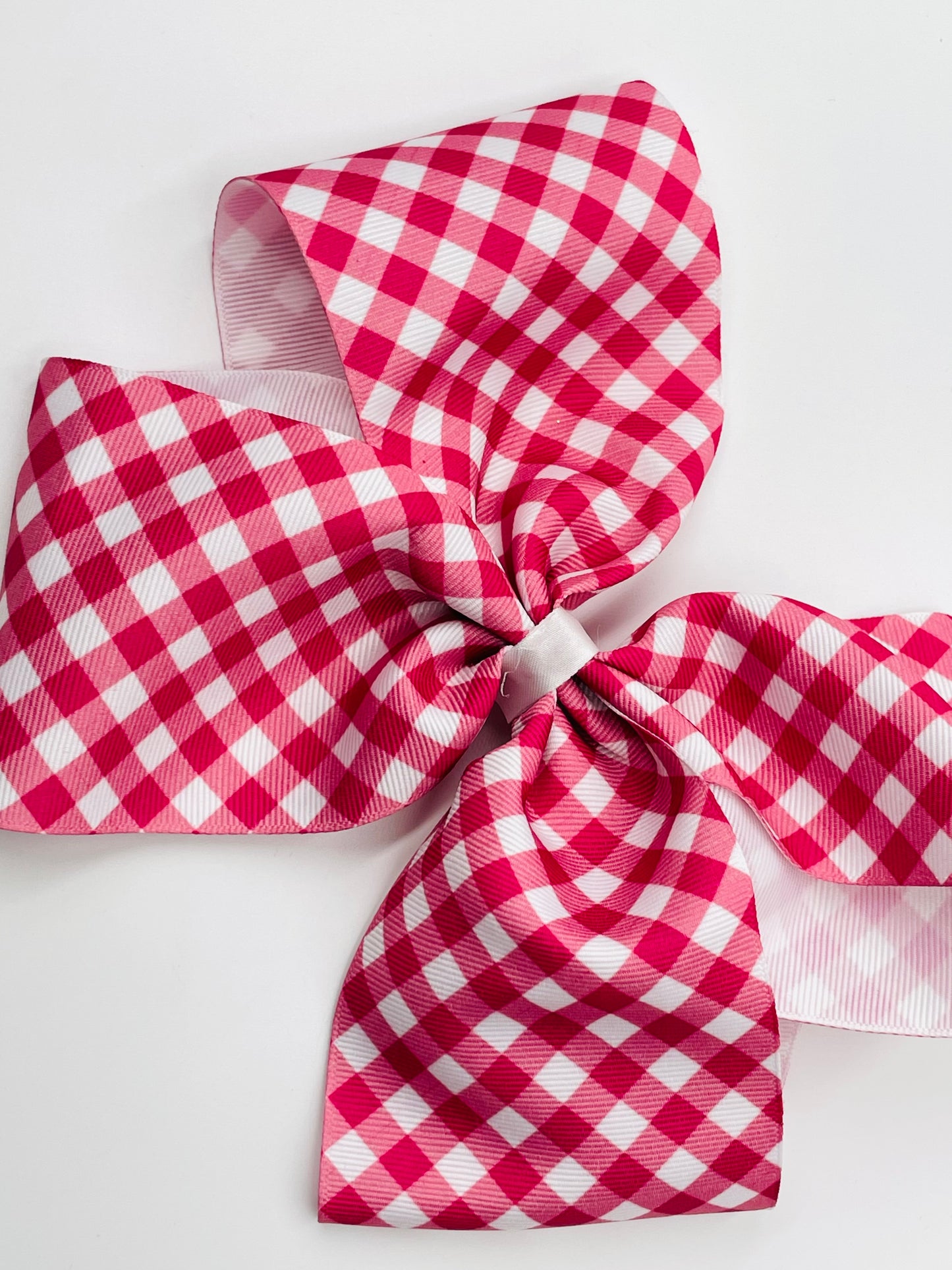 Plaid Picnic Bow LARGE