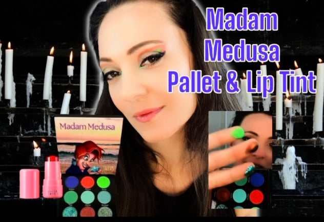 Gothic Hippies - Madam Medusa Eyeshadow Pallet and Lip and Cheek Jelly Tint Set