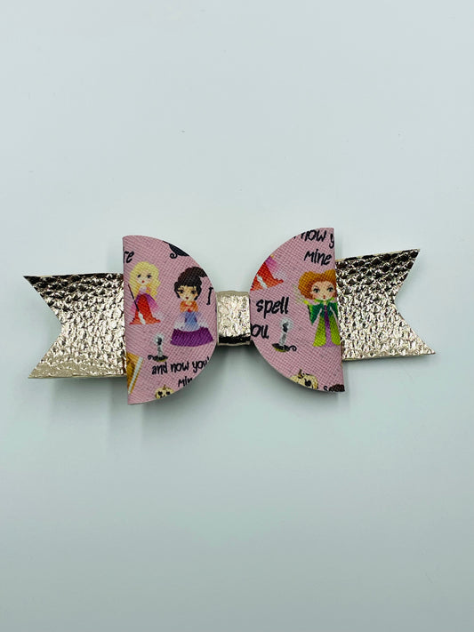 Pink Hocus Pocus Bow