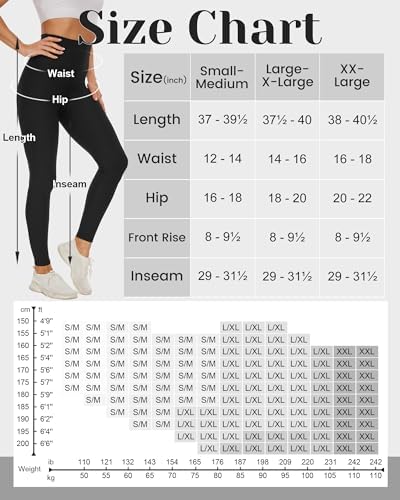 High Waisted Leggings - Soft Opaque Slim Tummy Control