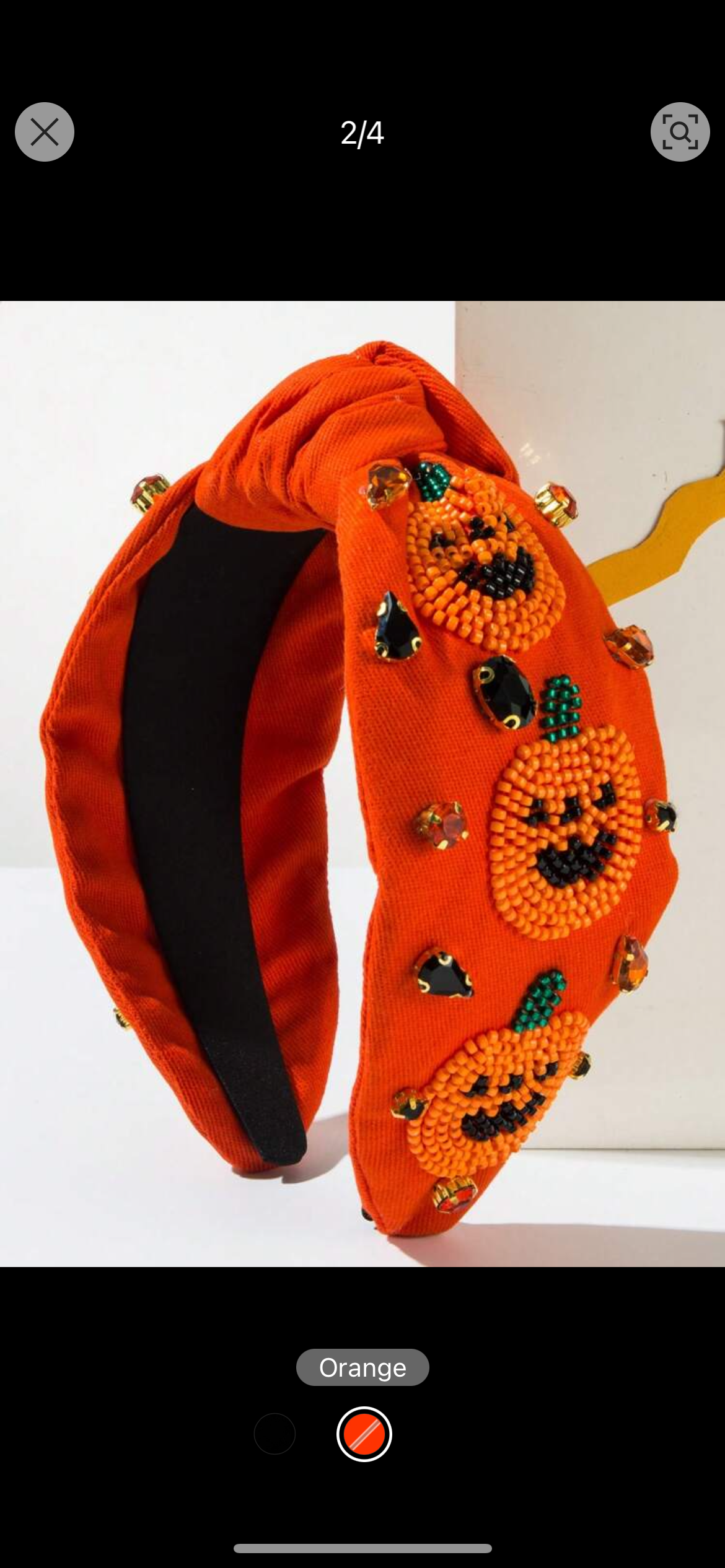 Jack O Lantern Headband