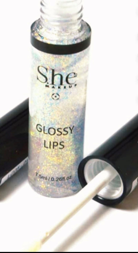 She Makeup Glossy Lips