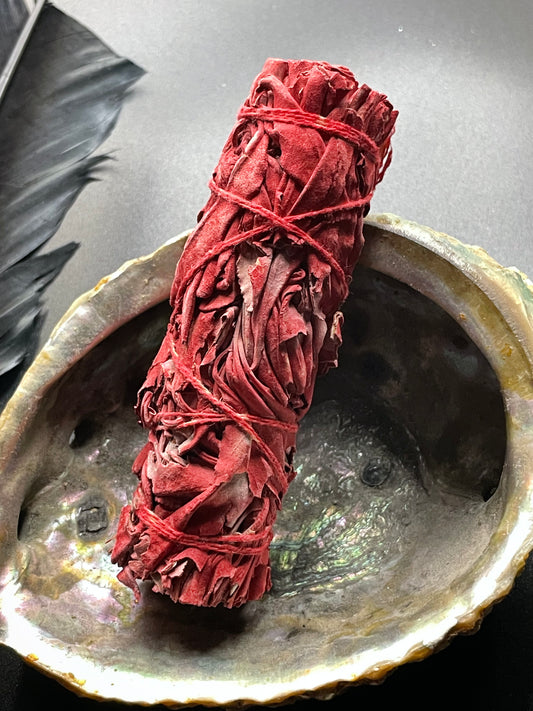 Dragon's Blood Sage Smudge Stick