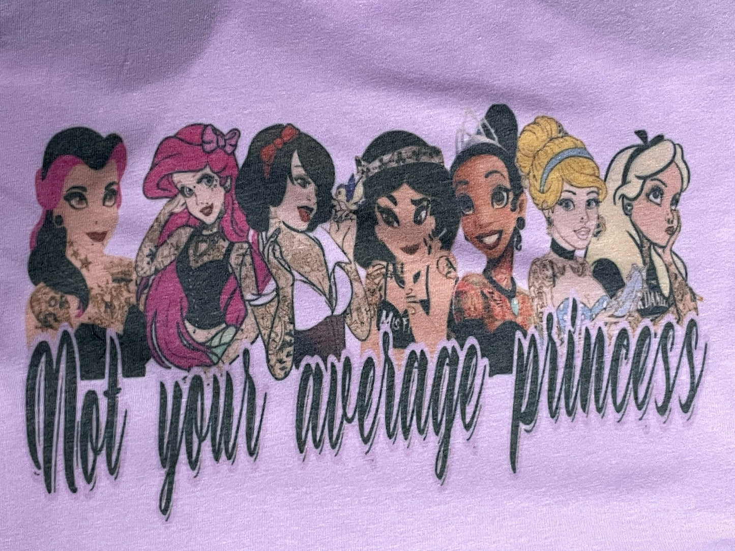Not Your Average Princess Tank• Printed by Gothic Hippies