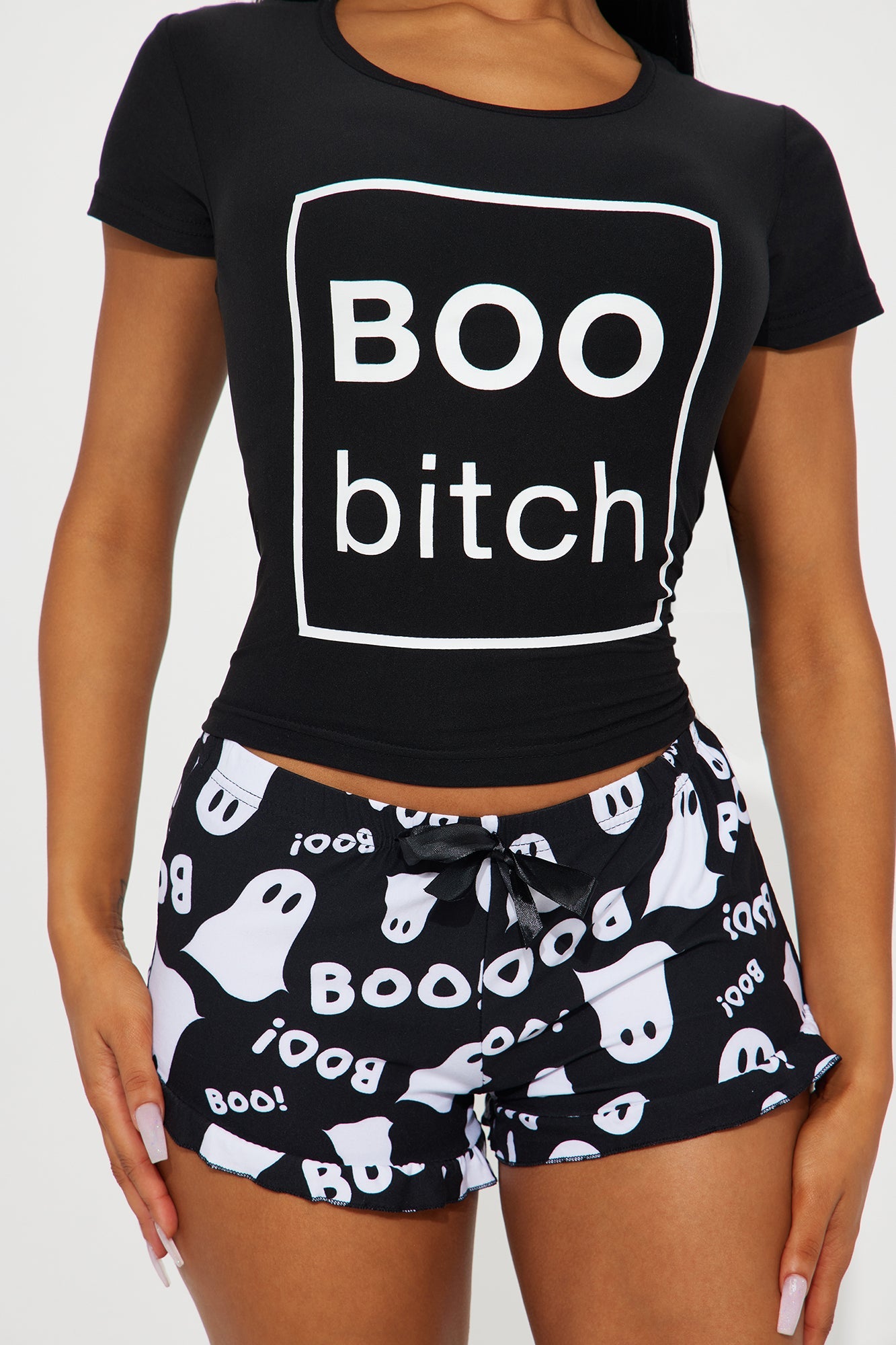 Boo Bish PJ Short Set - PLUS SIZES AVAILABLE