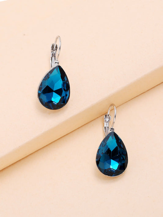 Blue Gemstone Earrings