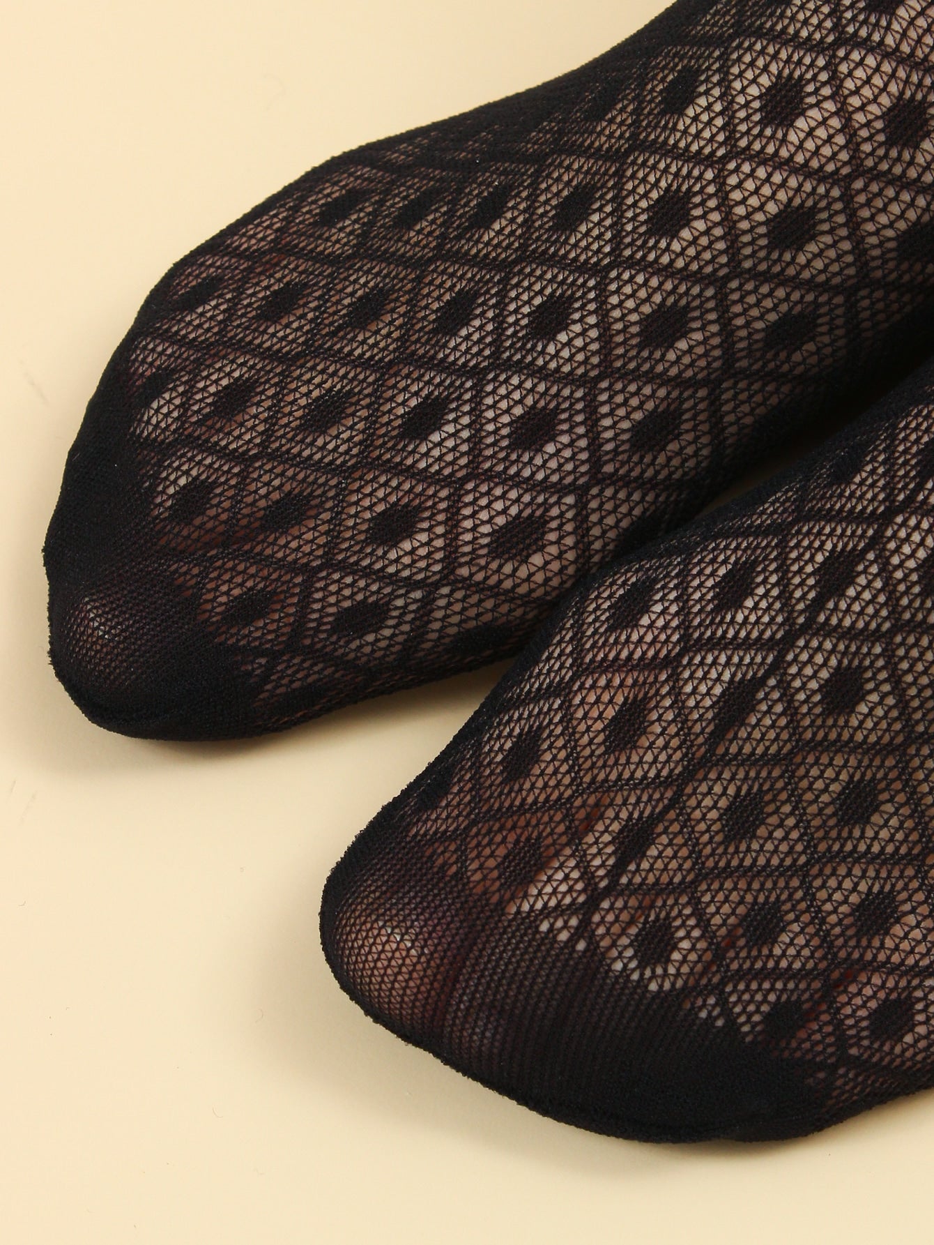 Calcetines sensuales de rejilla con lunares: 5 pares (perfectos debajo de los tobillos para darle un toque vintage)