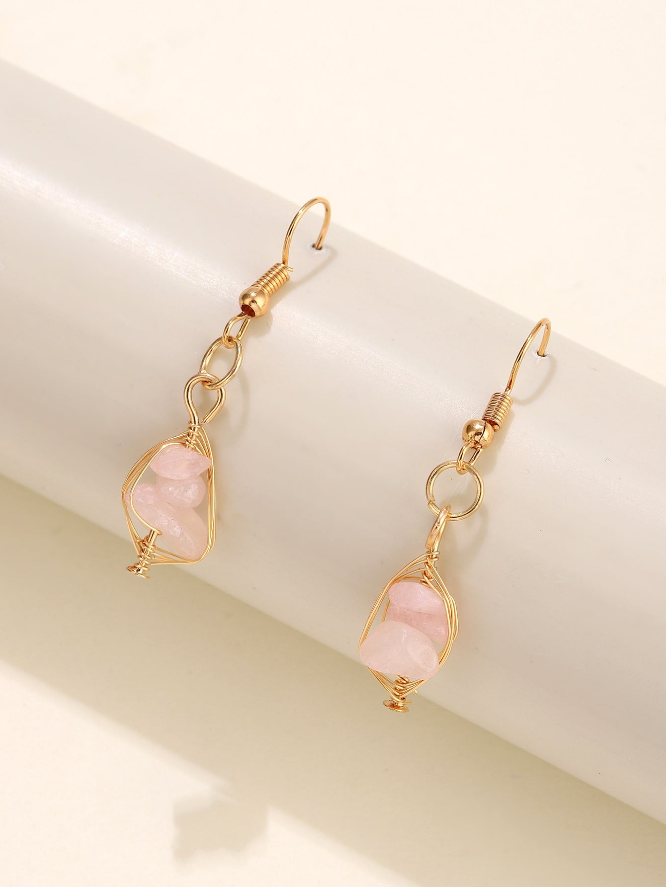 Stone Drop Earrings