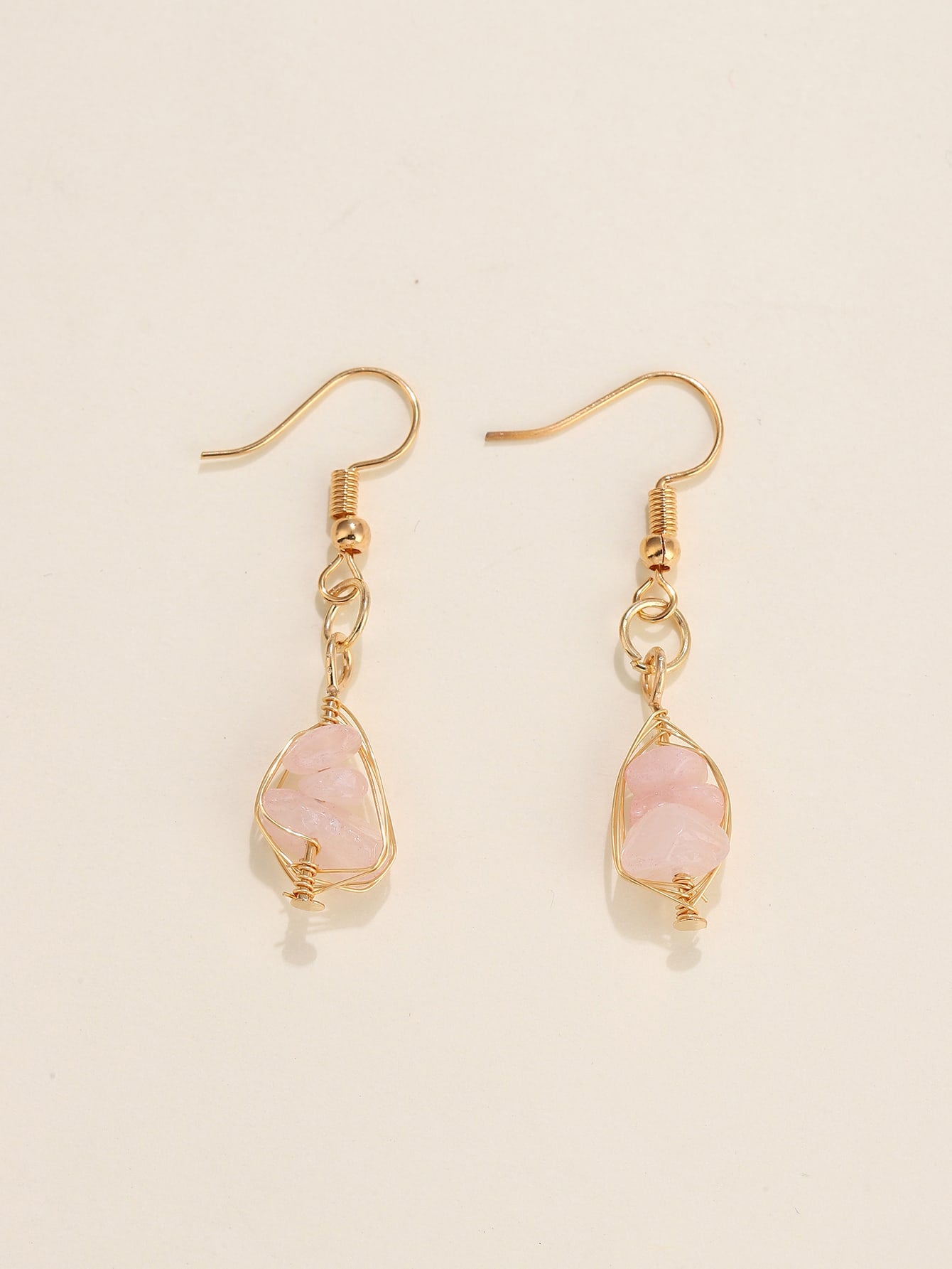 Stone Drop Earrings