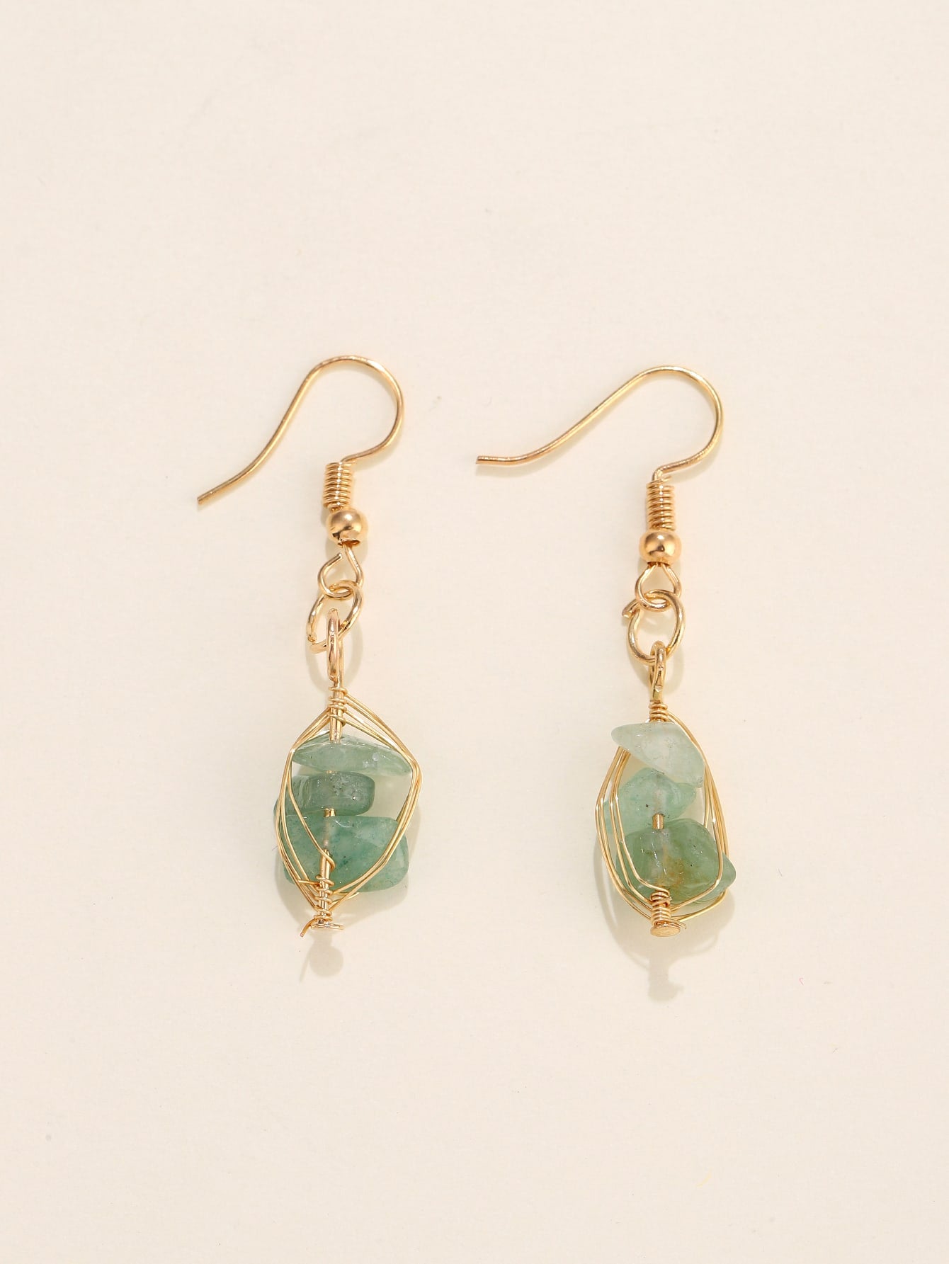 Stone Drop Earrings