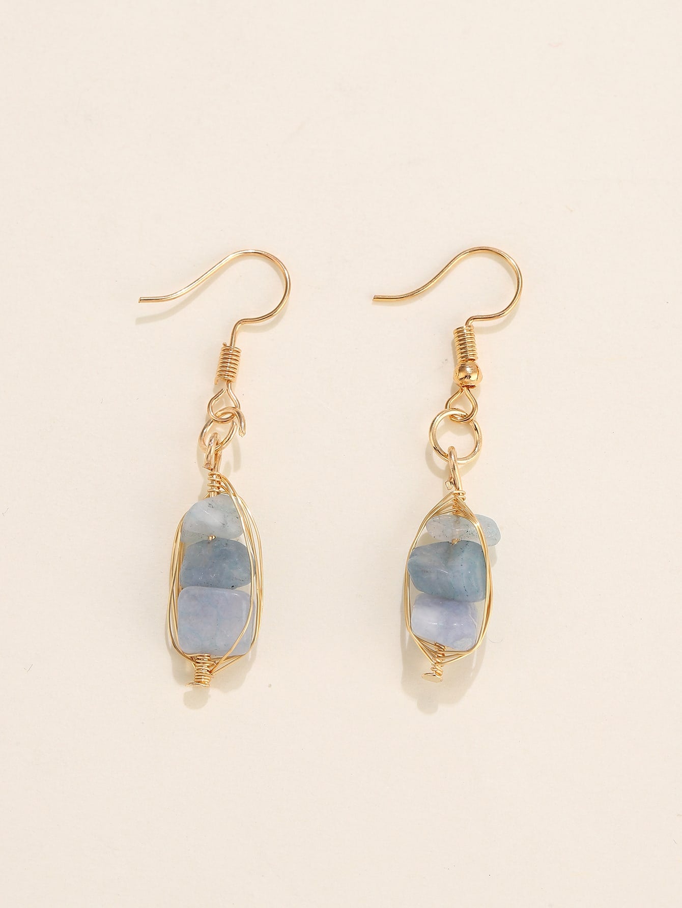 Stone Drop Earrings