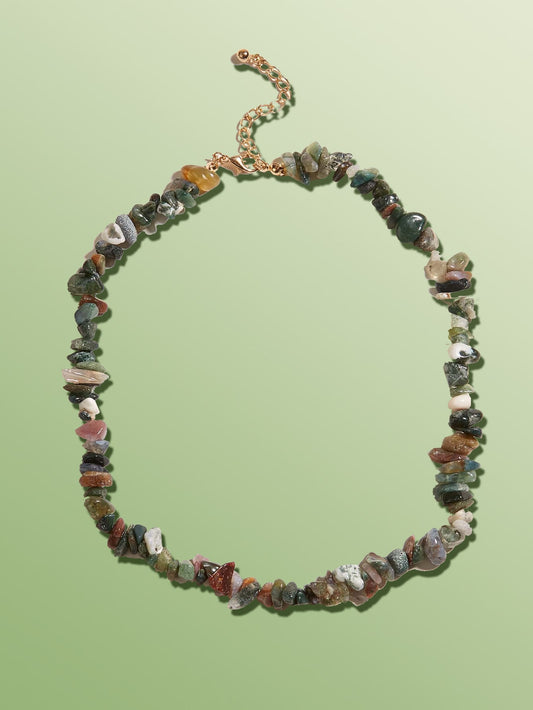 Fairycore Stone Beaded Necklace