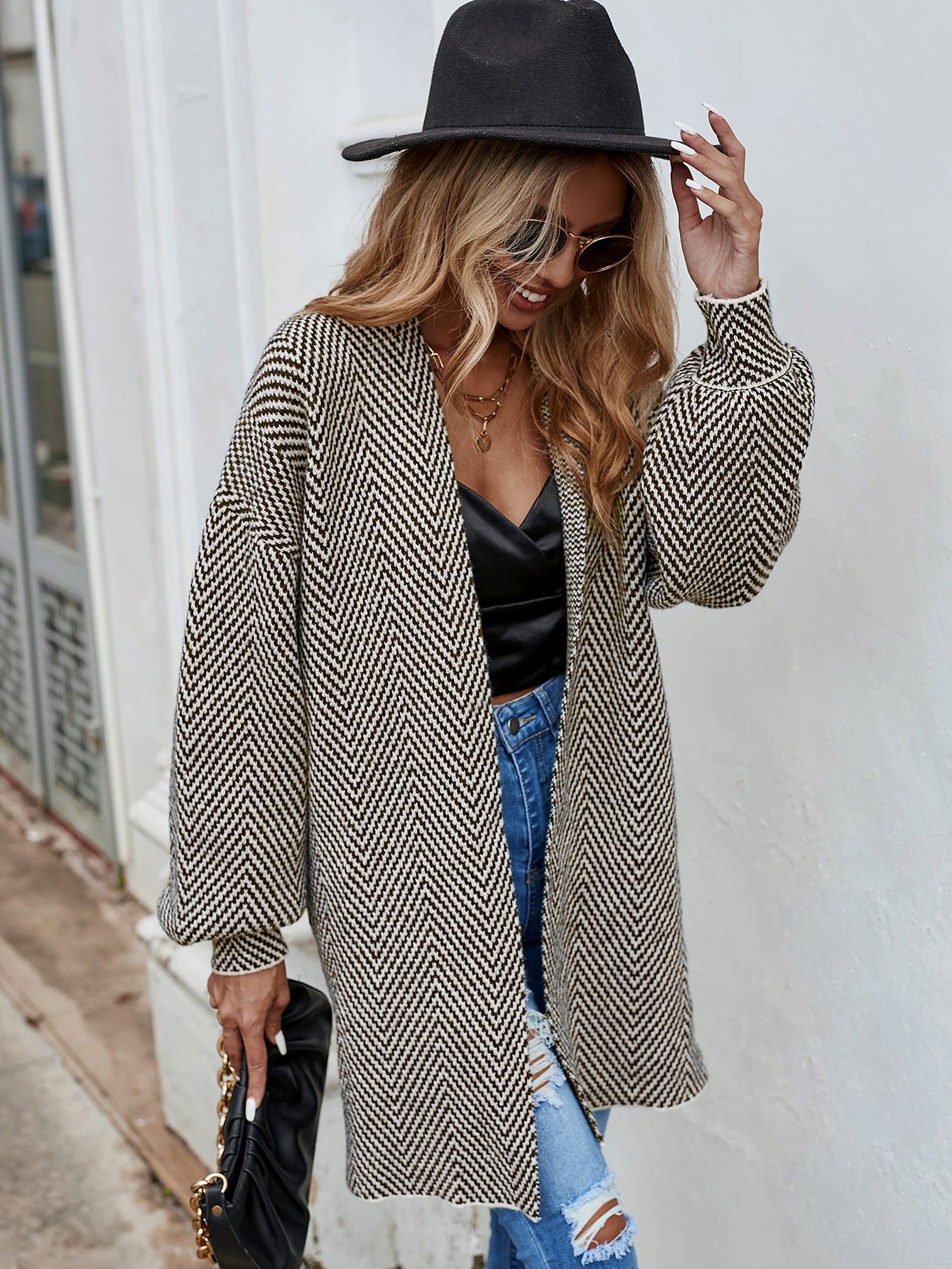 Breezy Nights Hooded Duster Cardigan