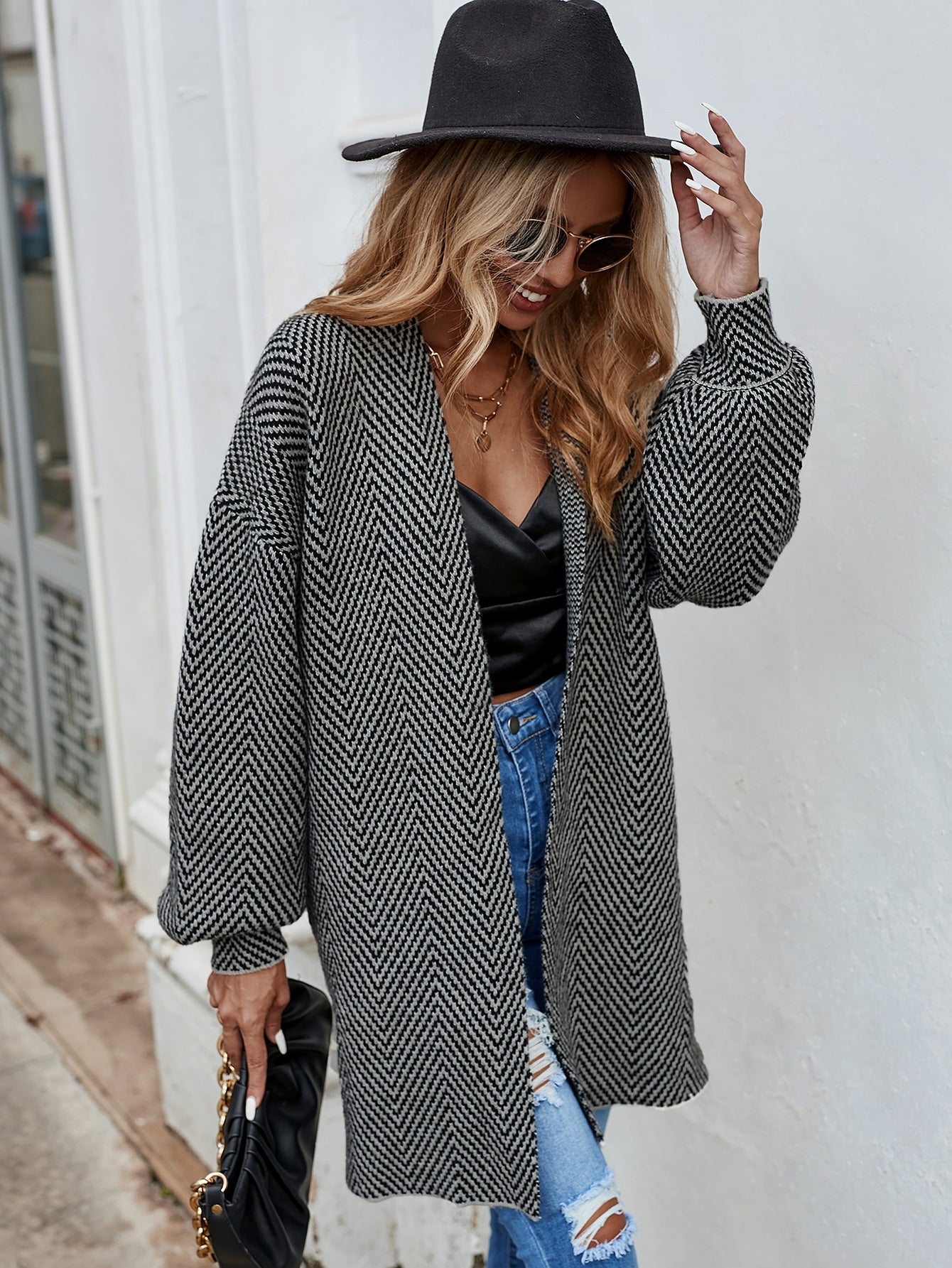 Breezy Nights Hooded Duster Cardigan