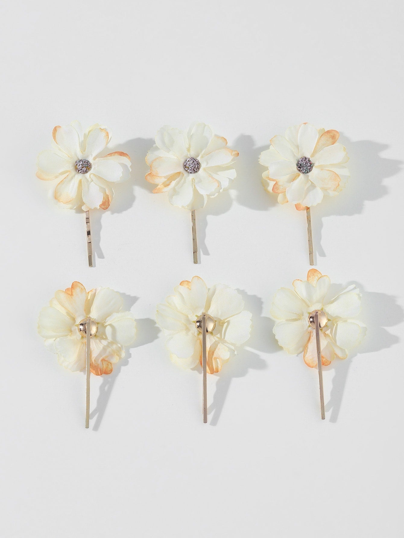 Fairycore 6pcs Flower Pins