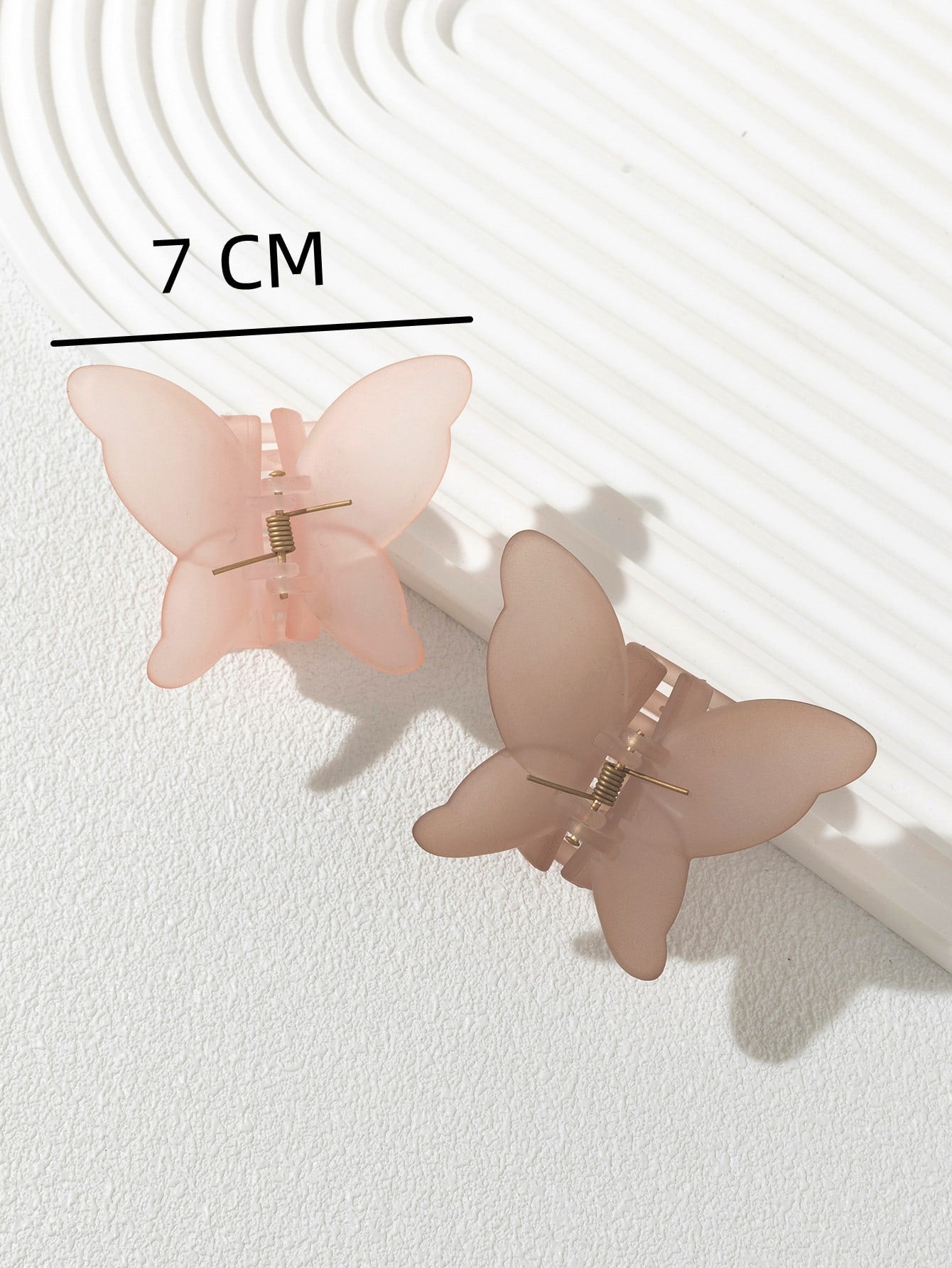 Natural Enchanted Butterfly Hair Claw 2pc