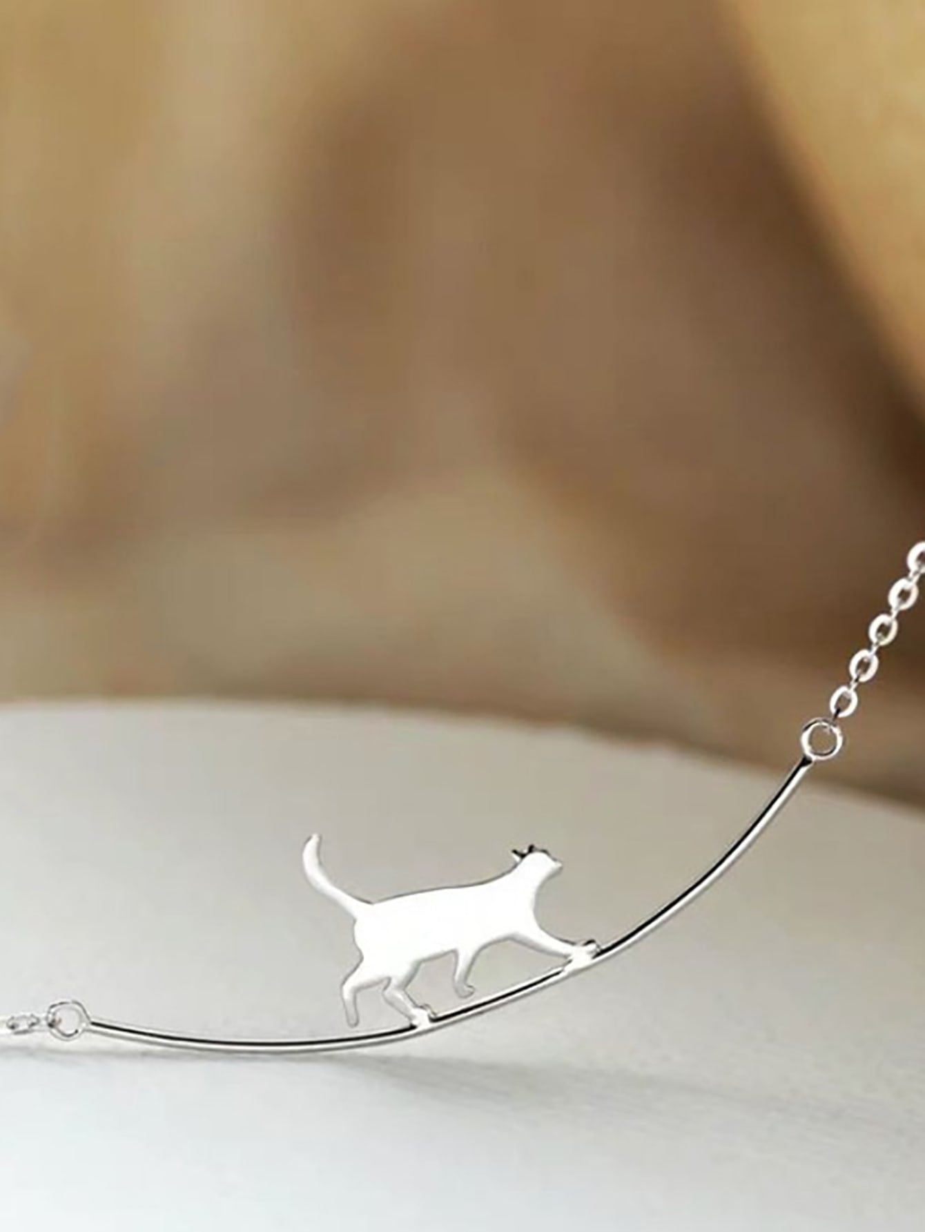 Cat Chain Necklace