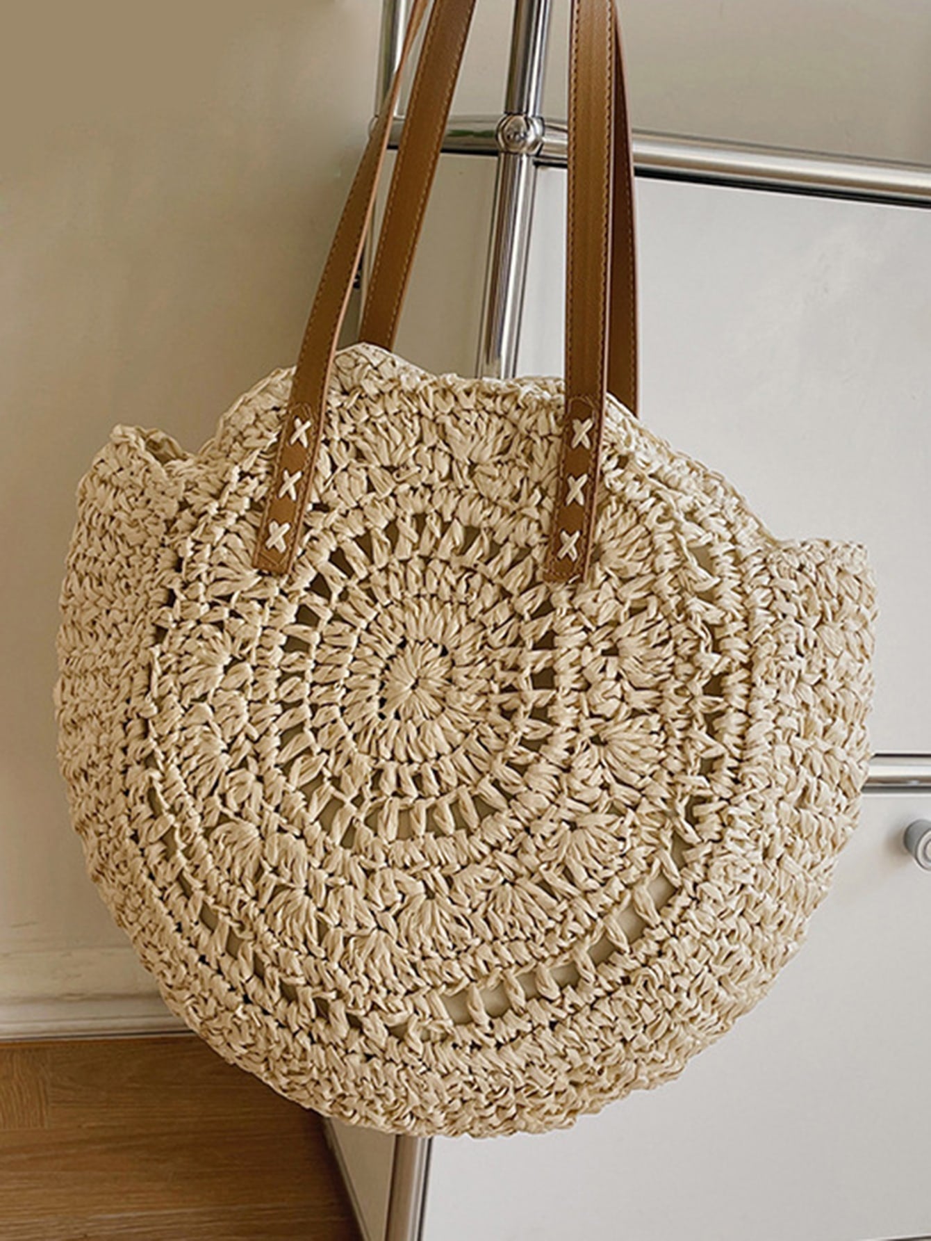 Bolso De Paja Boho Chic