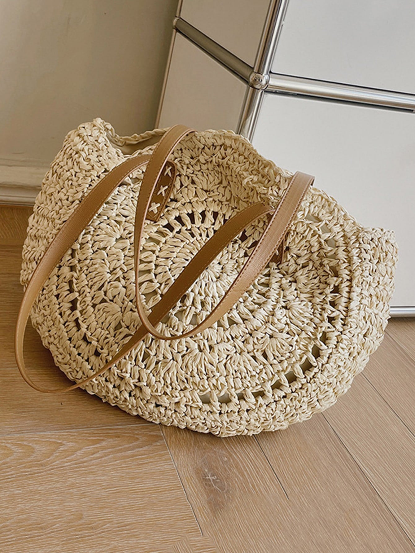 Bolso De Paja Boho Chic