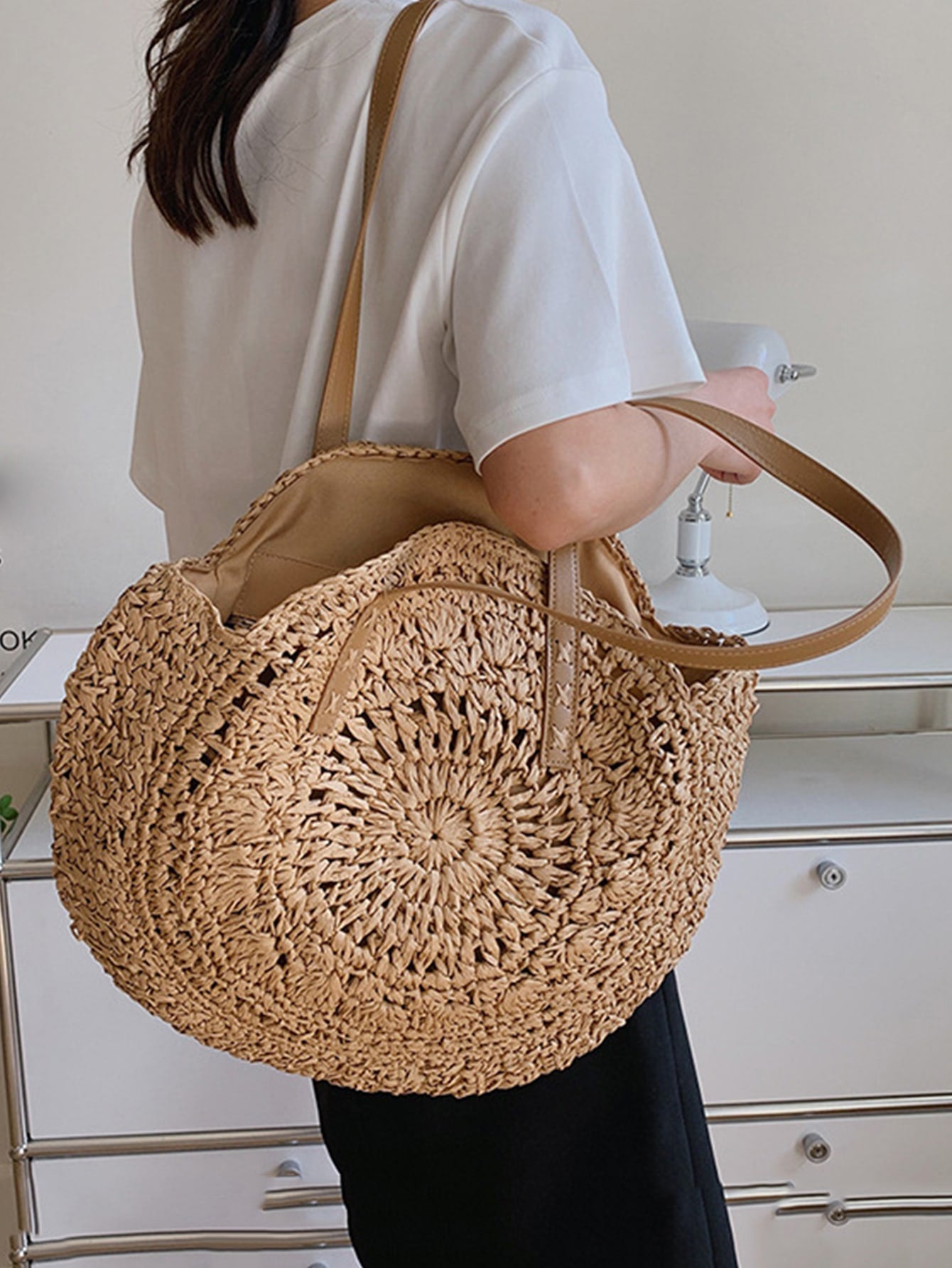 Bolso De Paja Boho Chic