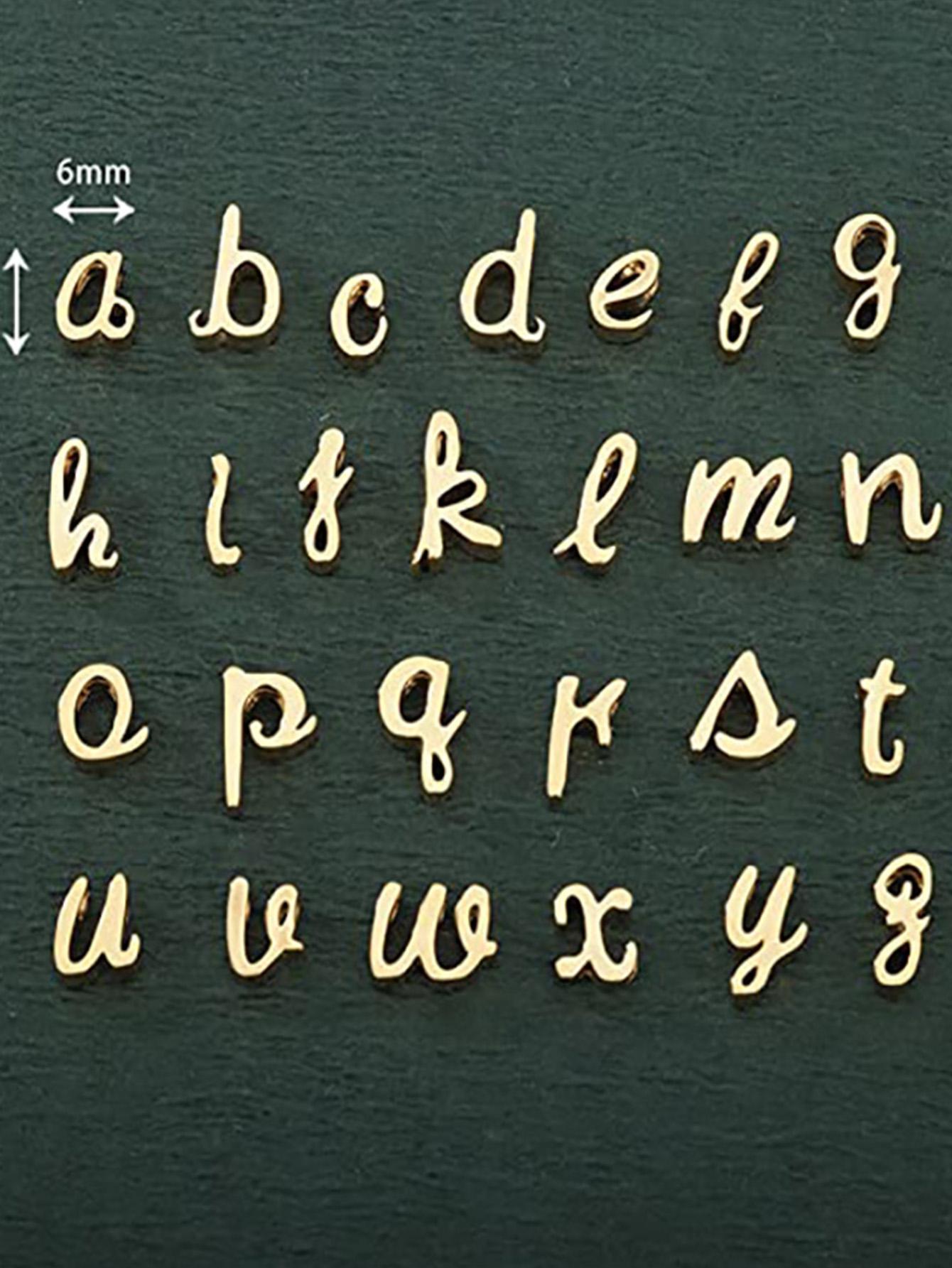 Minimalist Alphabet Necklace