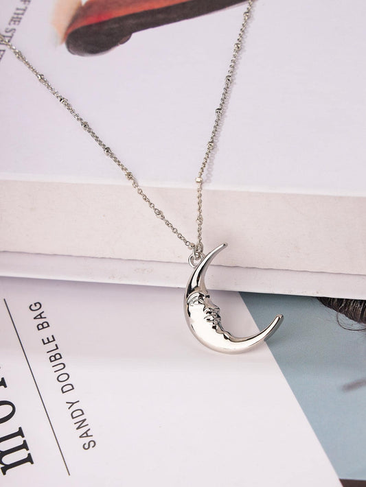 Minimalist & moon Necklace