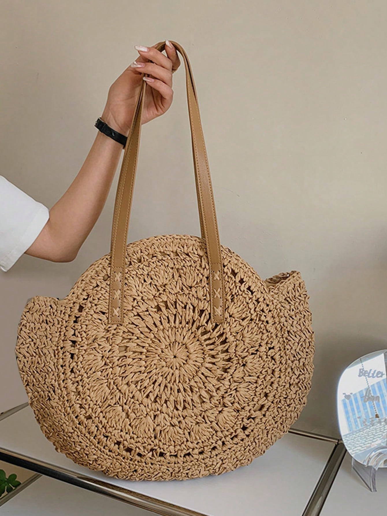 Bolso De Paja Boho Chic