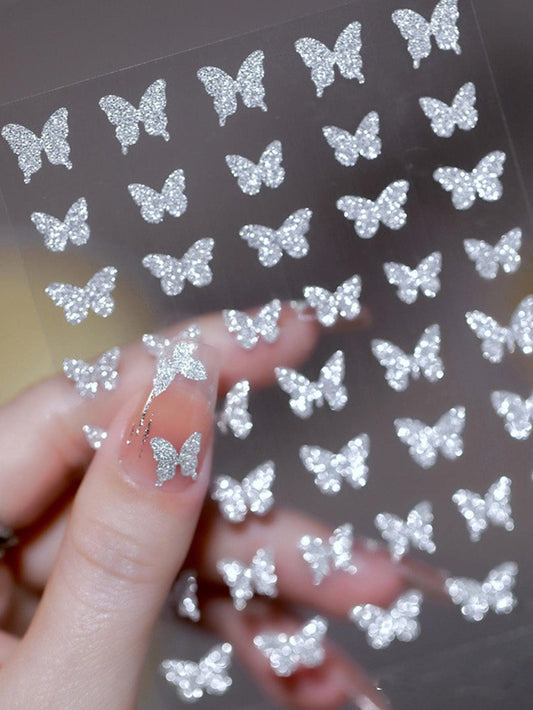 Butterfly Pattern Nail Sticker