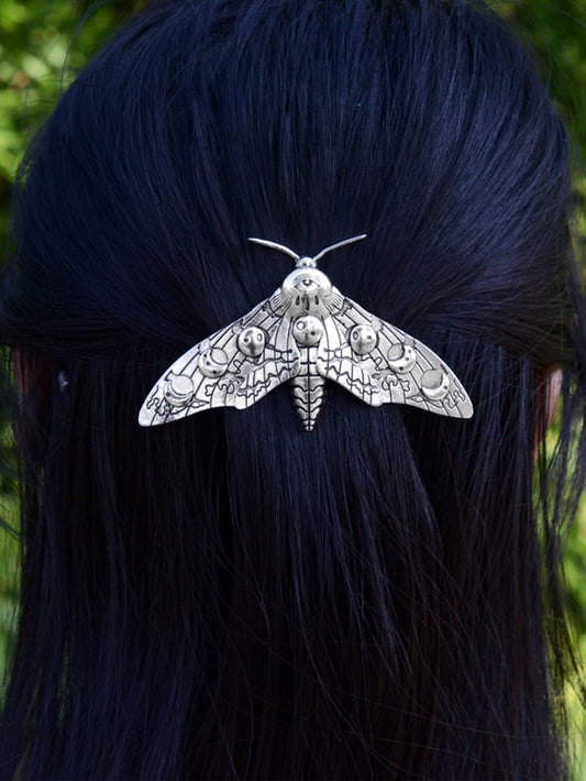 Textured Moth Hair Clip
