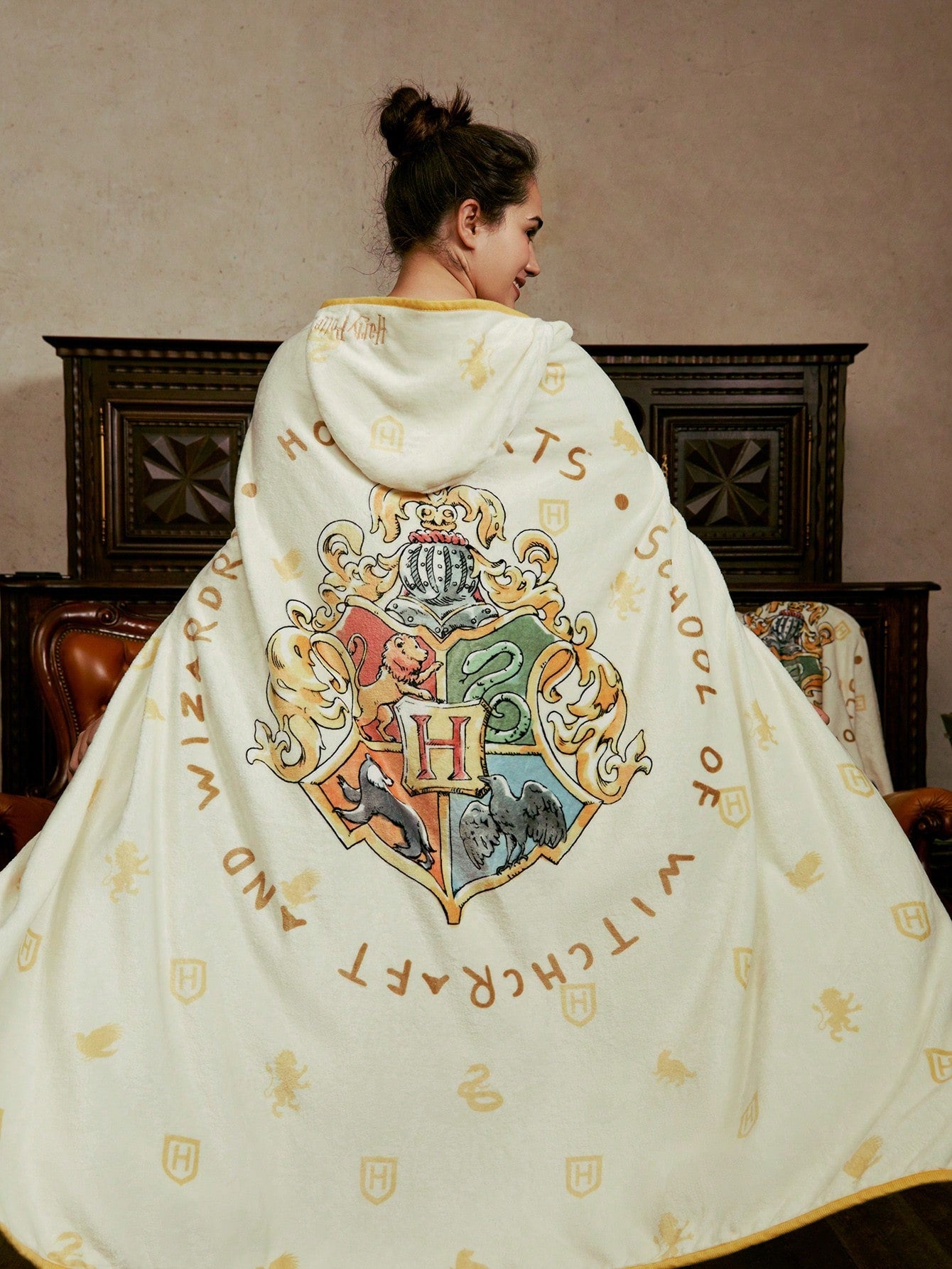 HARRY POTTER X  1pc Wearable Blanket