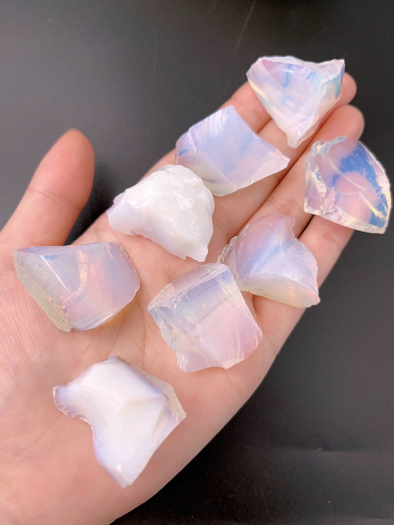 Opalite Rough Raw Stones Healing Gemstones 1pc