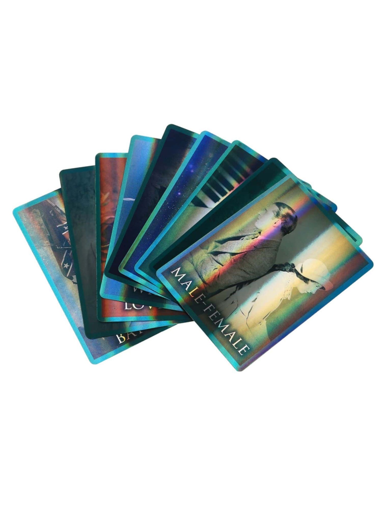 Holographic Past Life Oracle Card Deck