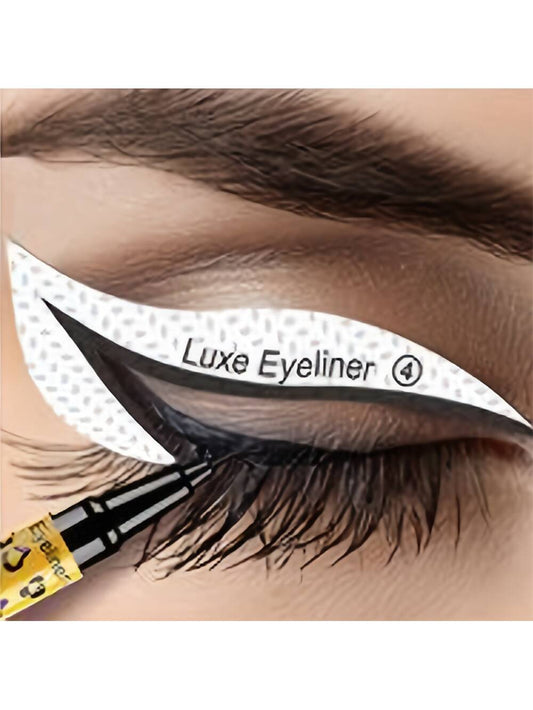 Professional Eyeliner Pen And Eyeshadow Stencil Kit