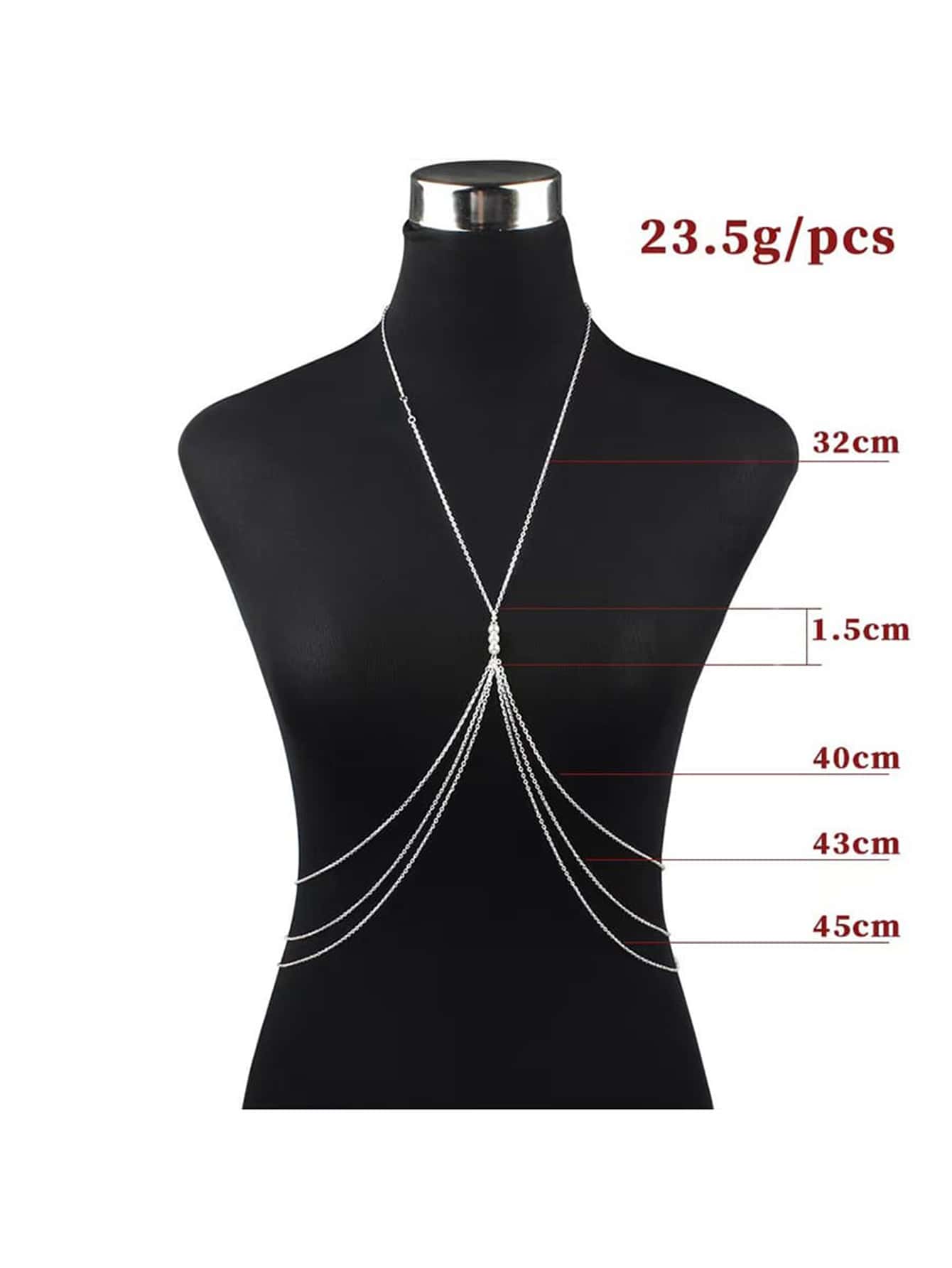 Sultry Multi-layered Body Chain