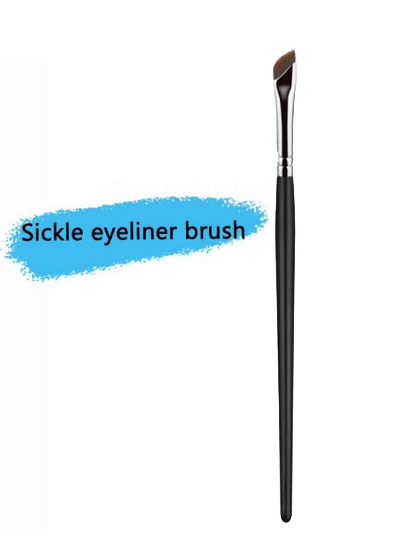 Magic Wand Blade Eyeliner Brush Ultra fino ángulo fino plano 1 pieza