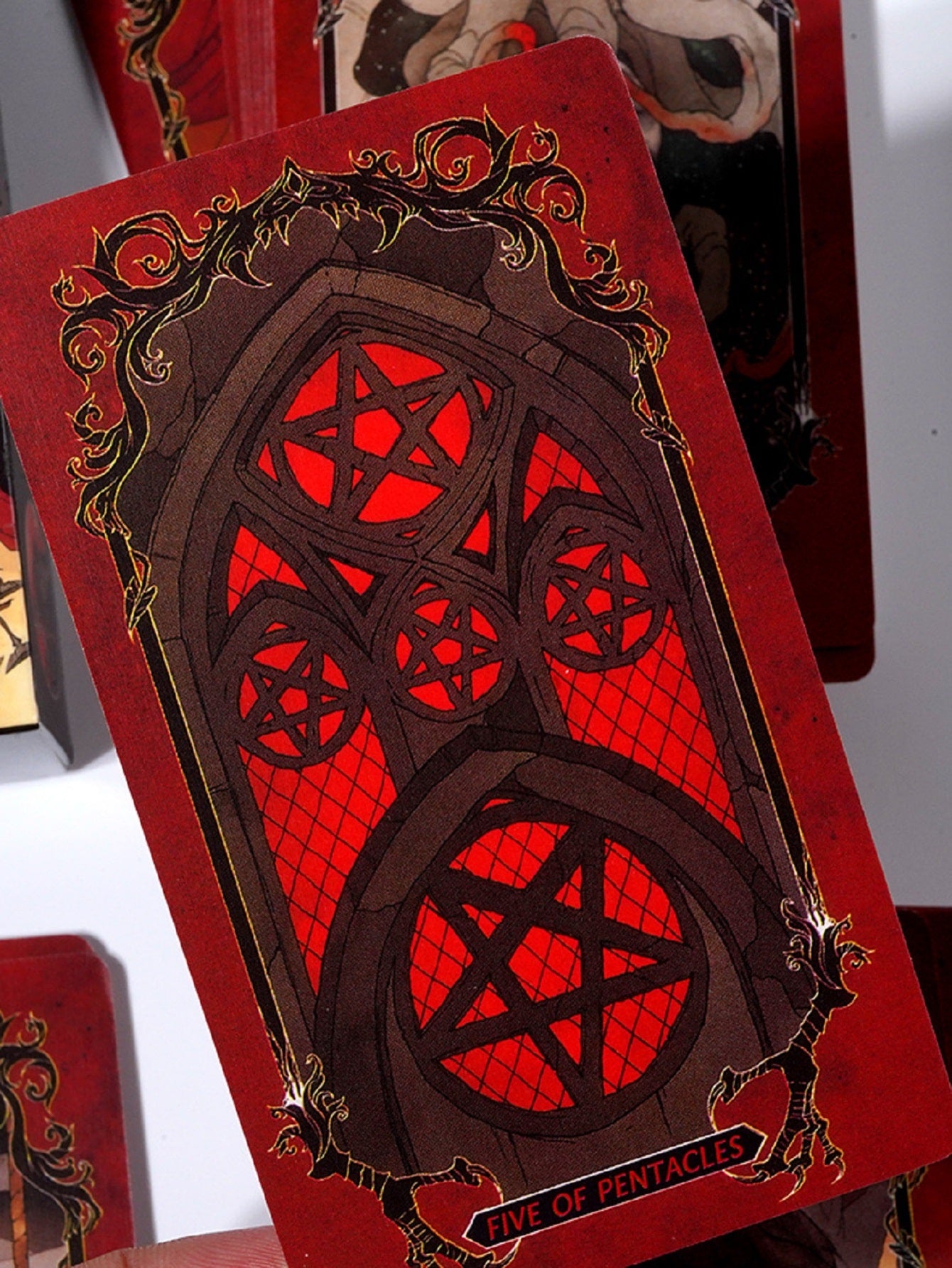 Thrilling Horror Tarot Card Game!