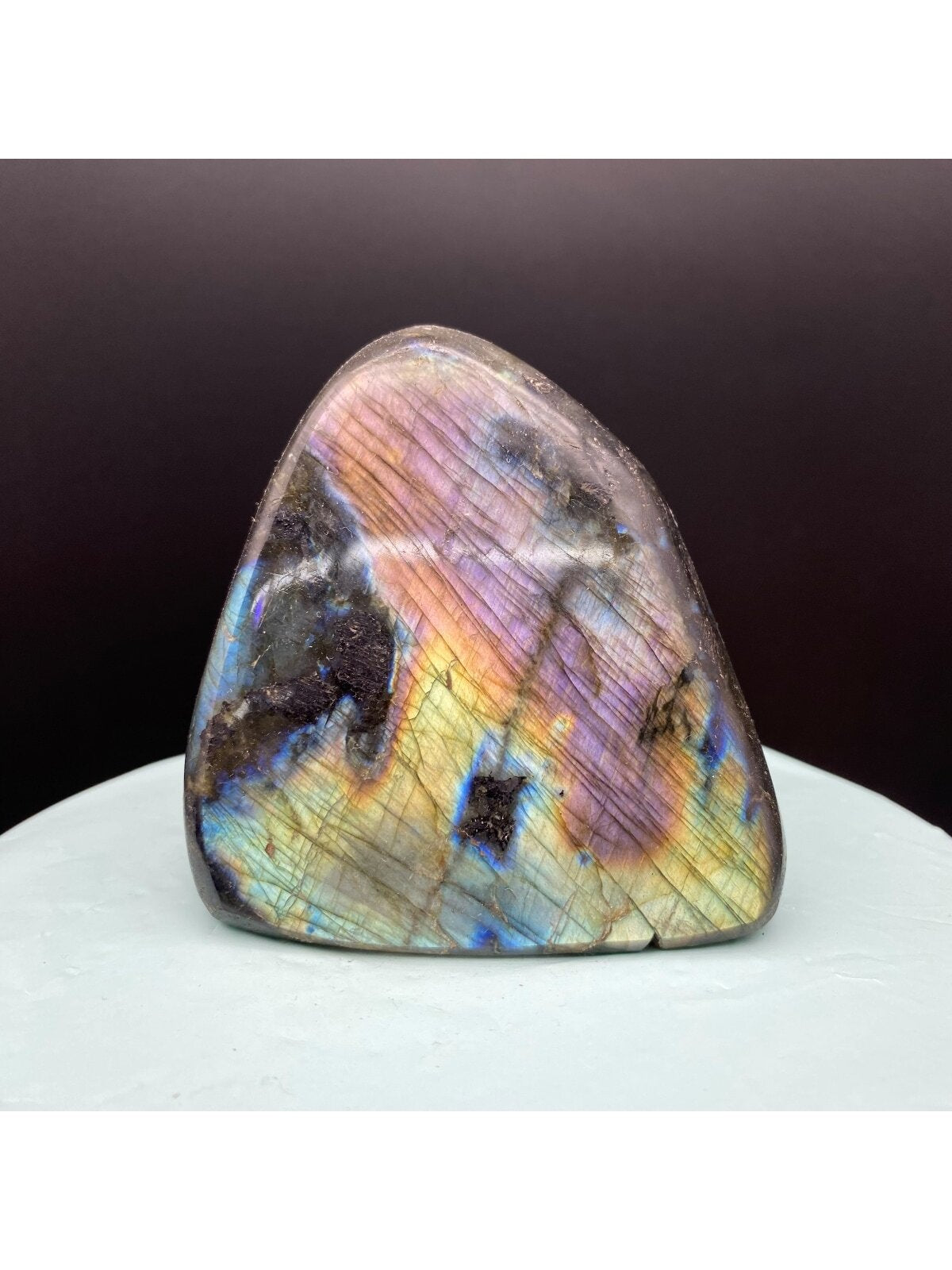 Rainbow Fluorite Specimen Display Piece, A Magical Spiritual Gift For Any Occasion 1pc