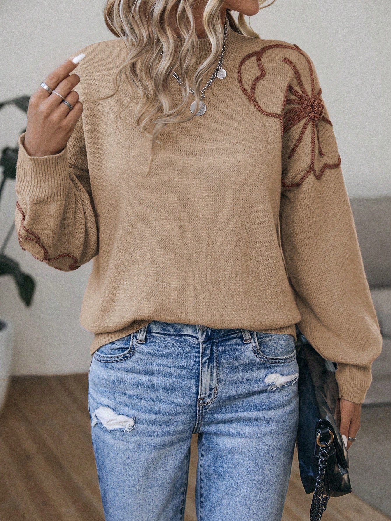 Floral Babe Sweater