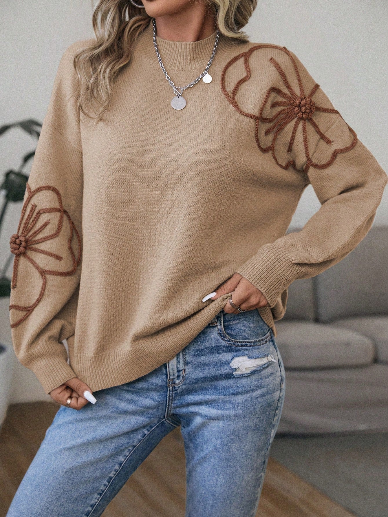 Floral Babe Sweater