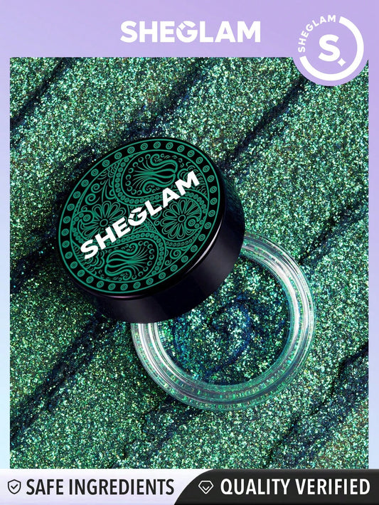 Stay Wild Jelly Glitter - Peacock  Gel High Pigment Green Eyeshadow