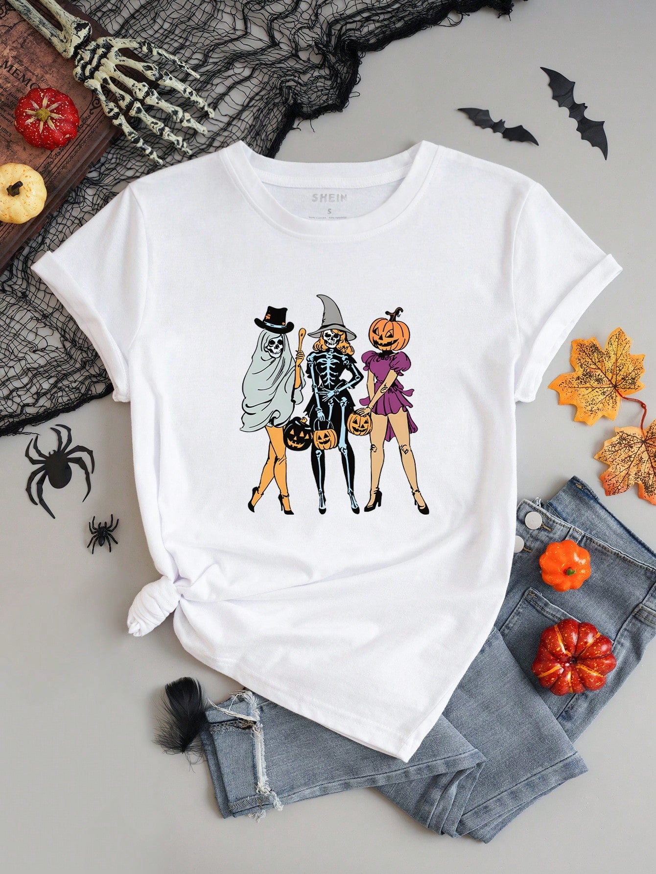 Camiseta de bellezas de Halloween